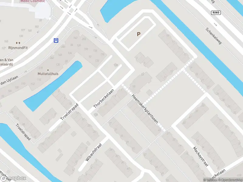 Ambulance met grote spoed naar de Thorbeckelaan in Spijkenisse