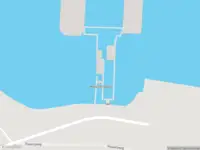 Brandweer en politie met grote spoed naar de Visserijweg in Delfzijl vanwege middelgrote brand