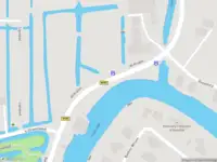 Politie naar de De Kruipin in Kamerik vanwege aanrijding met letsel