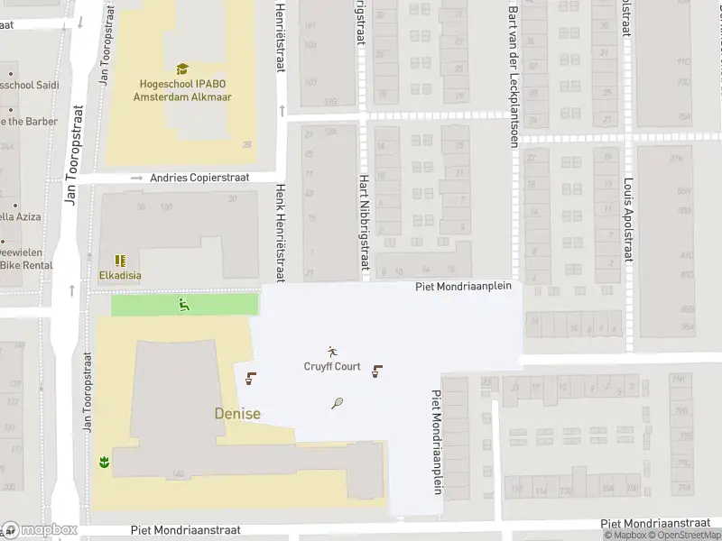 Brandweer met gepaste spoed naar de Piet Mondriaanstraat in Amsterdam