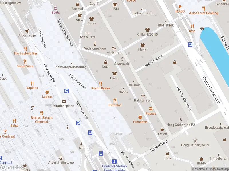 Politie naar de Stationsplein in Utrecht