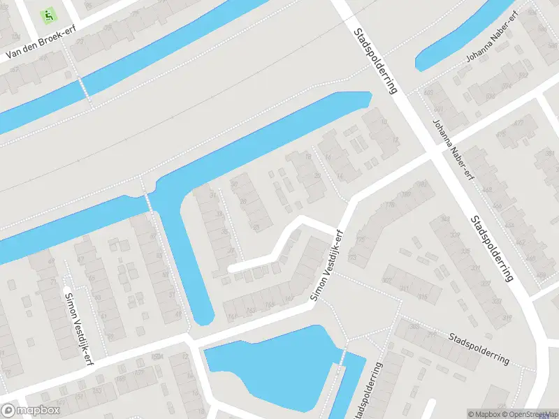 Ambulance met grote spoed naar de Simon Vestdijk-erf in Dordrecht