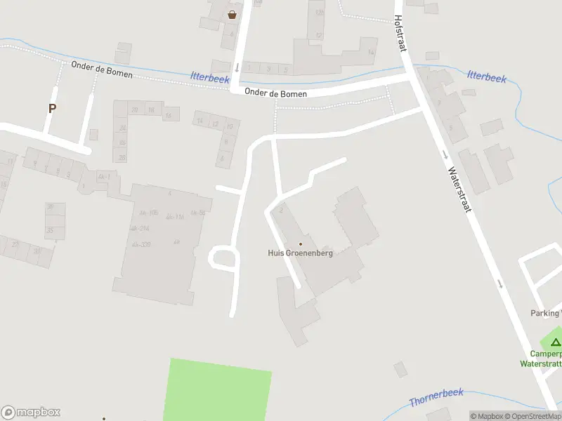 Ambulance met grote spoed naar de Onder de Bomen in Thorn