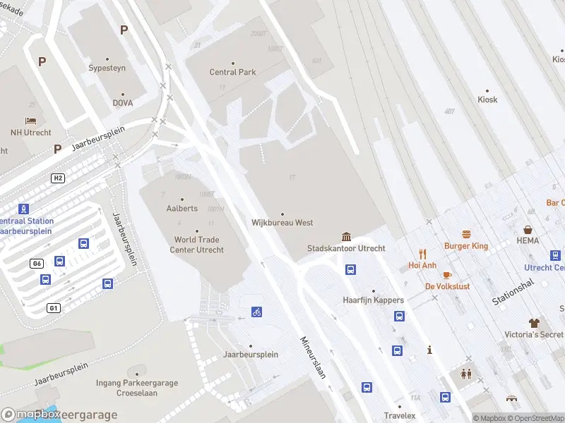 Brandweer met gepaste spoed naar de Stadsplateau in Utrecht