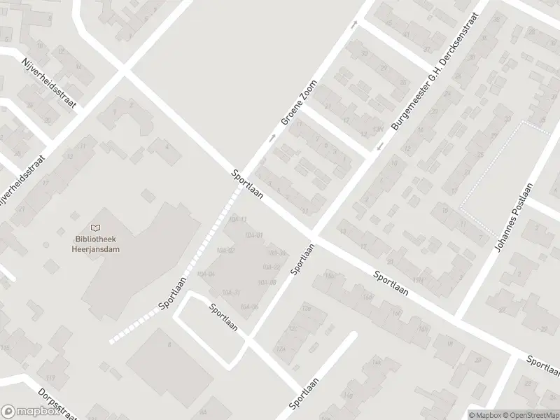 Ambulance met grote spoed naar de Sportlaan in Heerjansdam