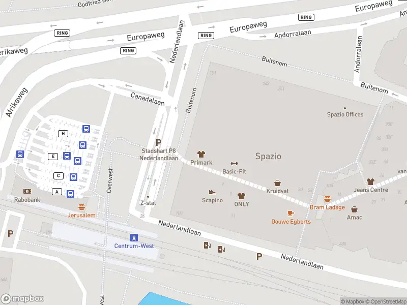 Ambulance met gepaste spoed naar de Europaweg in Zoetermeer