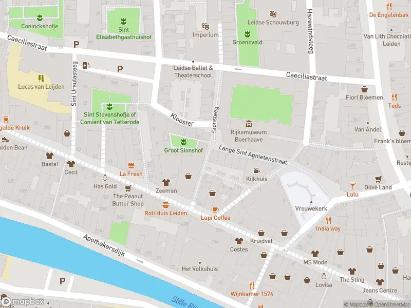 Ambulance met grote spoed naar de Sionsteeg in Leiden