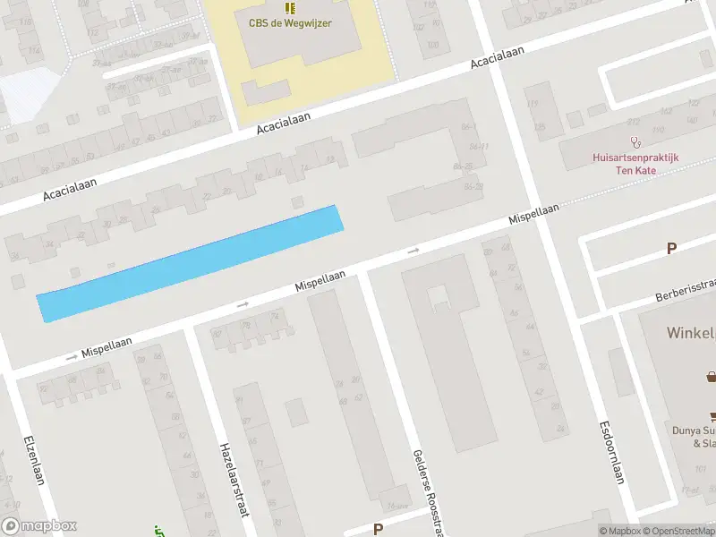 Brandweer met gepaste spoed naar de Populierenlaan in Groningen vanwege een liftopsluiting