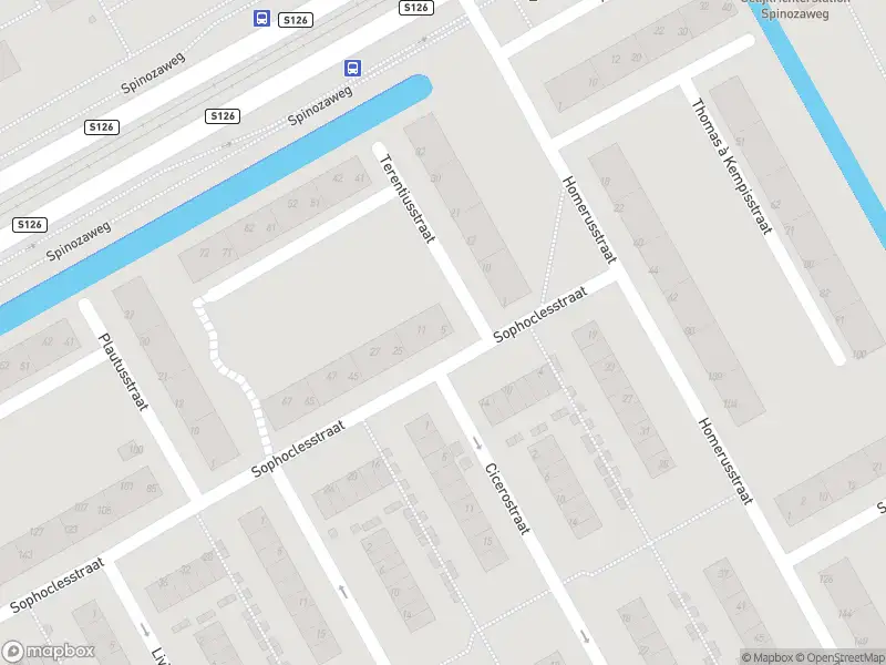 Ambulance naar de Sophoclesstraat in Rotterdam