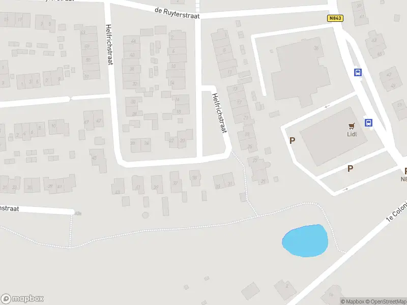 Brandweer met gepaste spoed naar de Helfrichstraat in Groesbeek vanwege stormschade