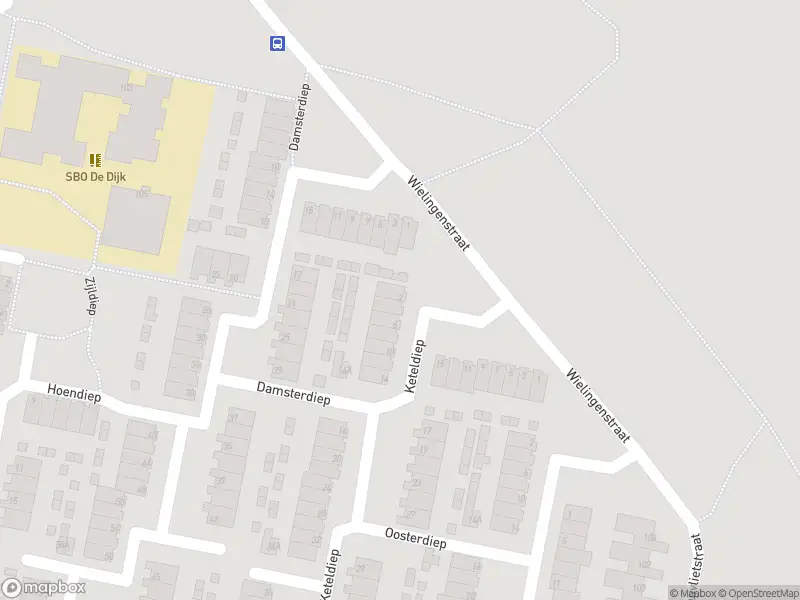 Ambulance met normale urgentie naar de Keteldiep in Dordrecht