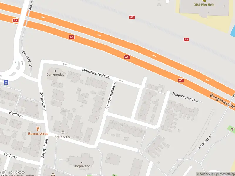 Overlastmelding Middeldorpstraat in Amstelveen