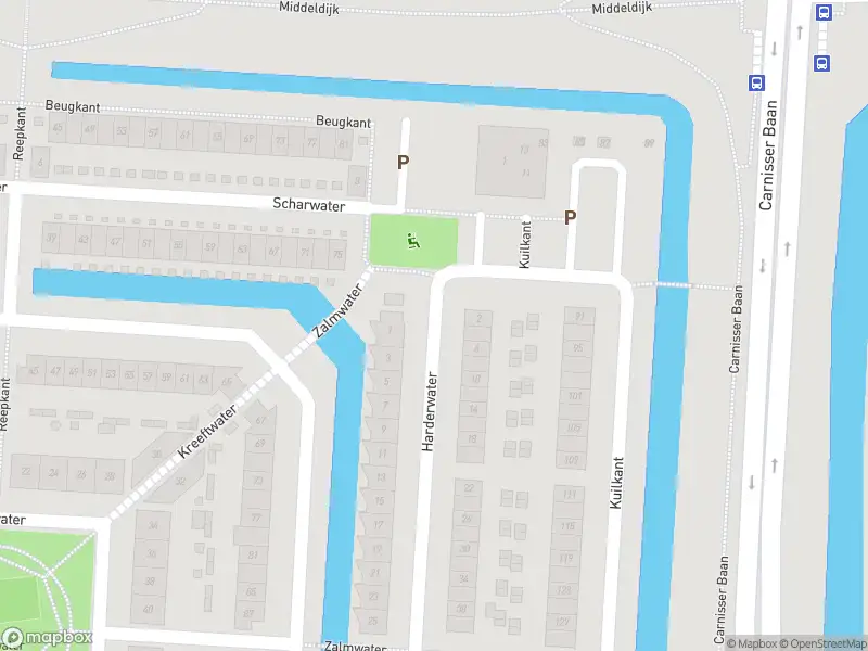 Ambulance naar de Harderwater in Barendrecht