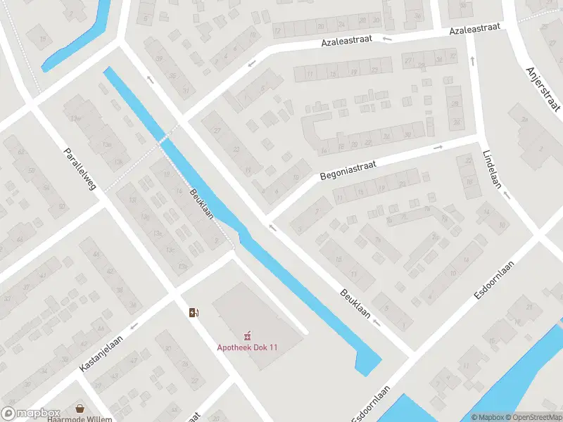 Ambulance met grote spoed naar de Begoniastraat in Alblasserdam