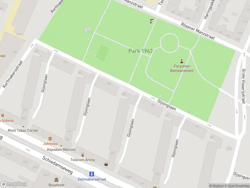 Ambulance met gepaste spoed naar de Gijsinglaan in Rotterdam