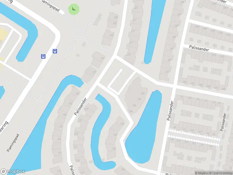 Ambulance met grote spoed naar de Palissander in Dordrecht