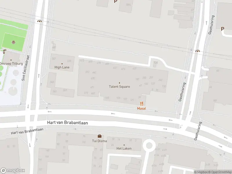 Overlastmelding Talent Square in 5038LX Tilburg