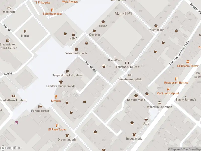 Overlastmelding Marktpad in Geleen