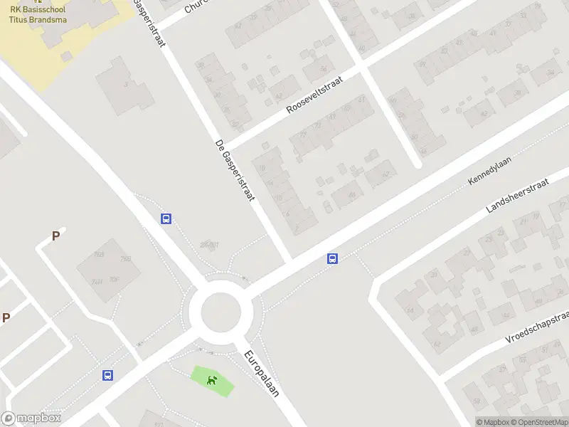 Politie naar de Kennedylaan in Brunssum vanwege aanrijding met letsel