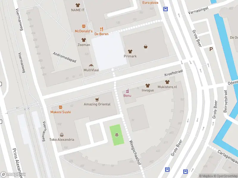 Ambulance met grote spoed naar de Kreeftstraat in Rotterdam