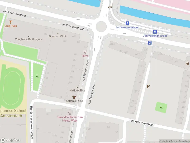 Besteld ambulance vervoer naar de Jan Tooropstraat in Amsterdam