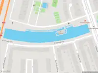 Brandweer met gepaste spoed naar de Bos en Lommerplantsoen in Amsterdam