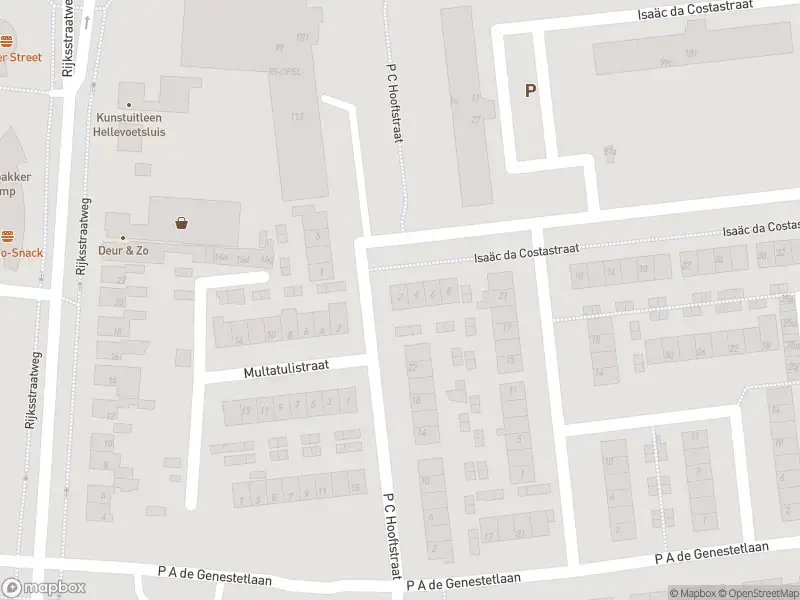 Ambulance met grote spoed naar de Isaäc da Costastraat in Hellevoetsluis