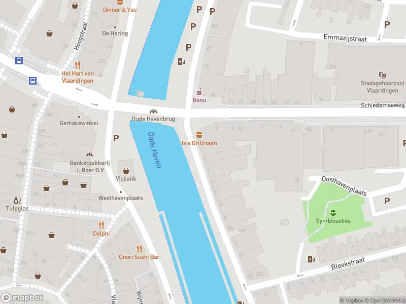 Ambulance met grote spoed naar de Oosthavenkade in Vlaardingen