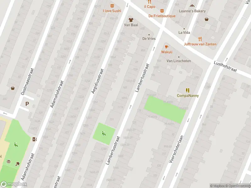 Ambulance met grote spoed naar de Lambertusstraat in Rotterdam