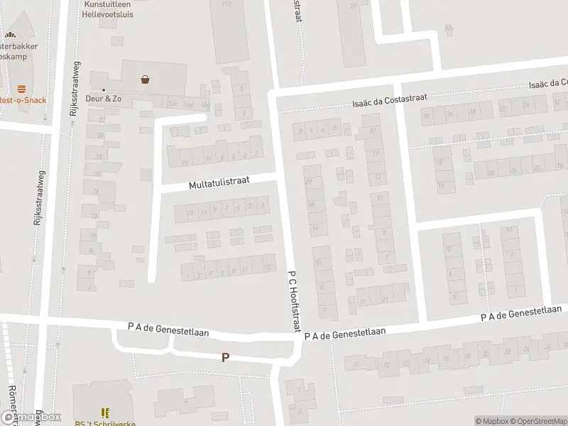 Brandweer met grote spoed naar de P C Hooftstraat in Hellevoetsluis vanwege reanimatie