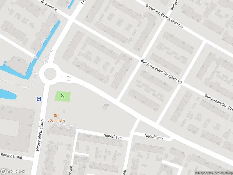 Ambulance met grote spoed naar de Burgemeester de Roostraat in Dordrecht