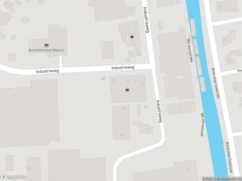 Brandweer met grote spoed naar de Industrieweg in Bedum