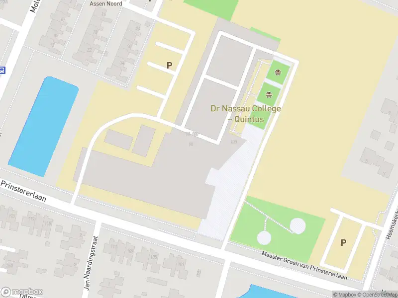 Brandweer met gepaste spoed naar de Thorbeckelaan in Assen vanwege een liftopsluiting