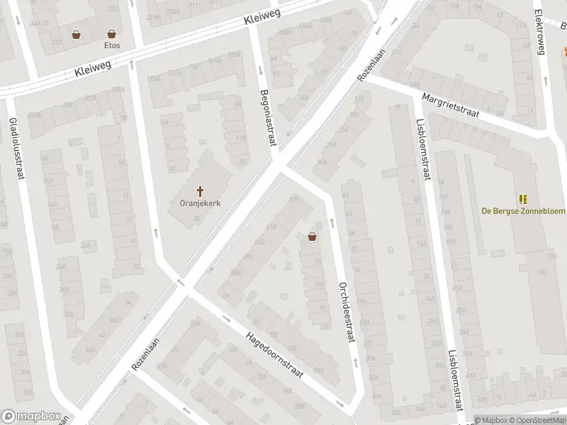 Ambulance met grote spoed naar de Rozenlaan in Rotterdam