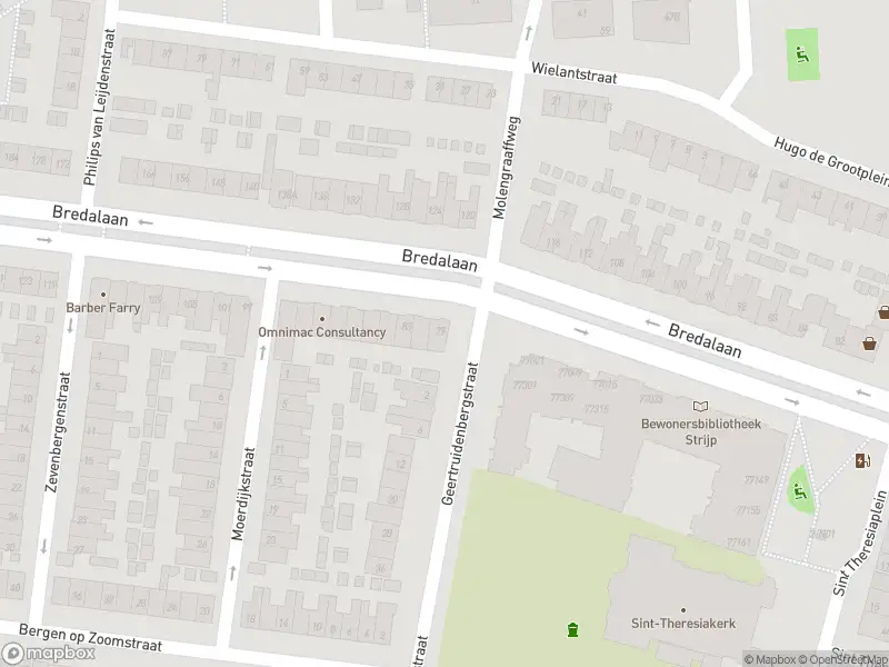 Politie naar de Bredalaan in Eindhoven vanwege ongeval met letsel