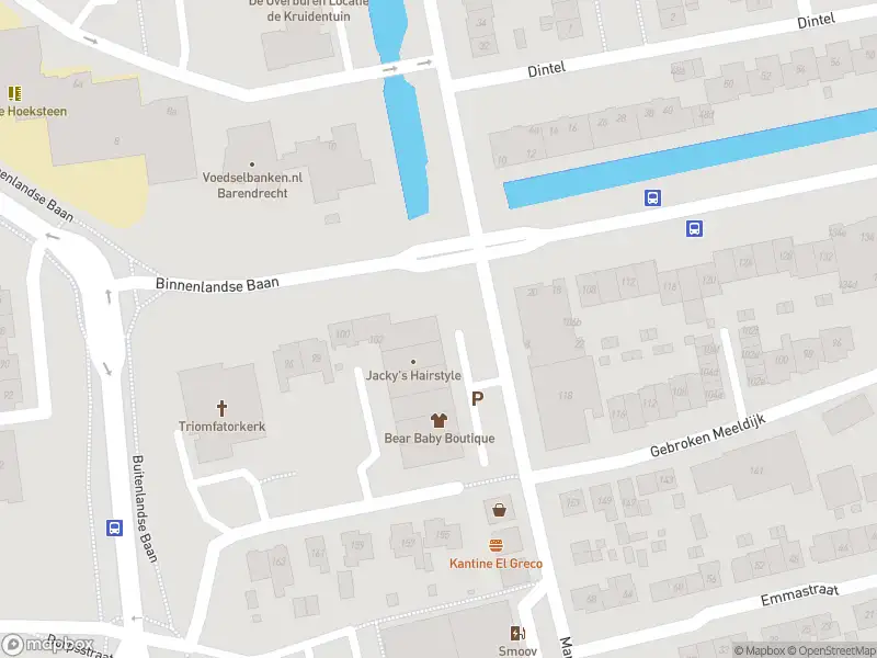 Ambulance met grote spoed naar de Binnenlandse Baan in Barendrecht