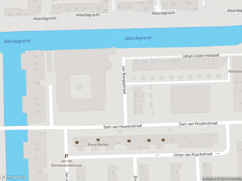 Ambulance met grote spoed naar de Jan Bongastraat in Amsterdam