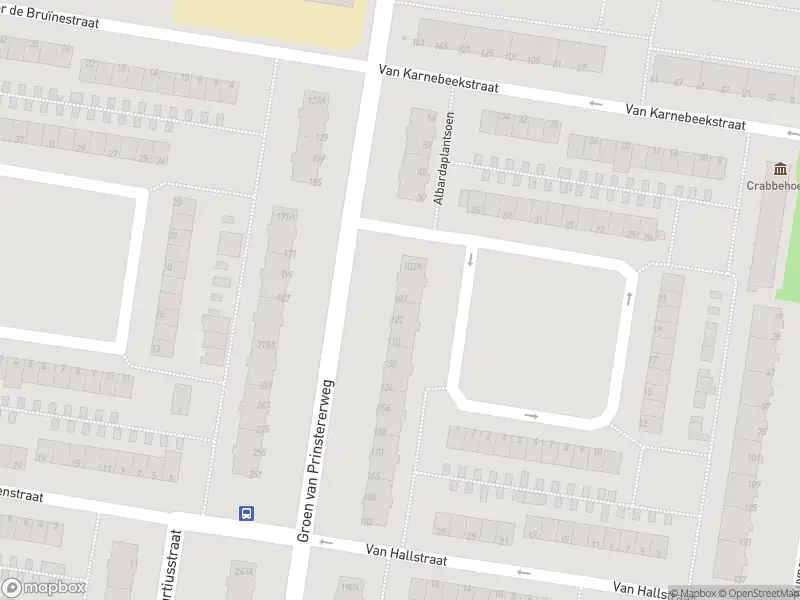 Ambulance met grote spoed naar de Groen van Prinstererweg in Dordrecht