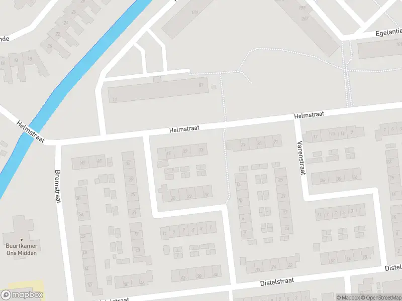 Ambulance met gepaste spoed naar de Helmstraat in Hellevoetsluis