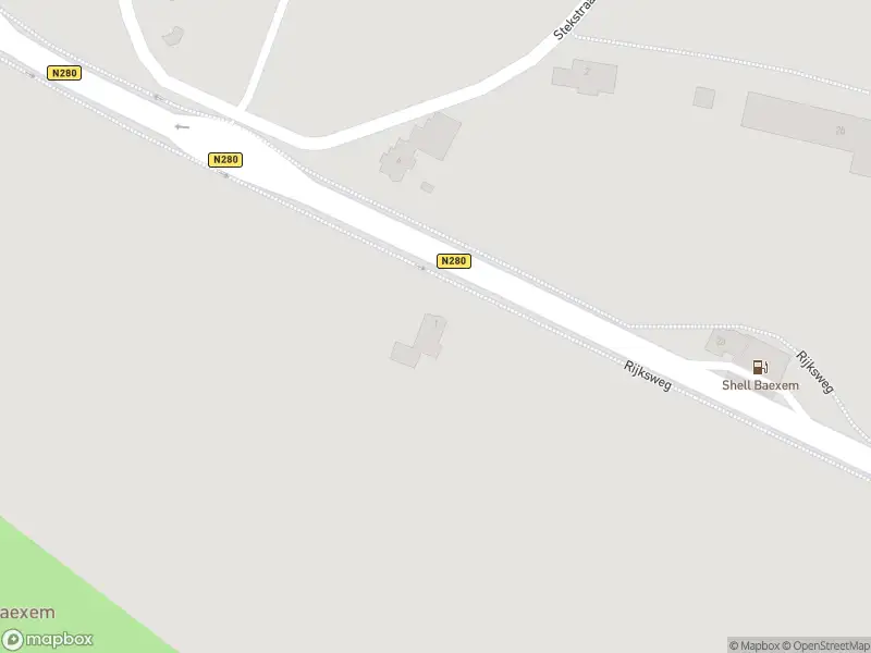 Politie naar de Rijksweg in Baexem vanwege aanrijding met letsel