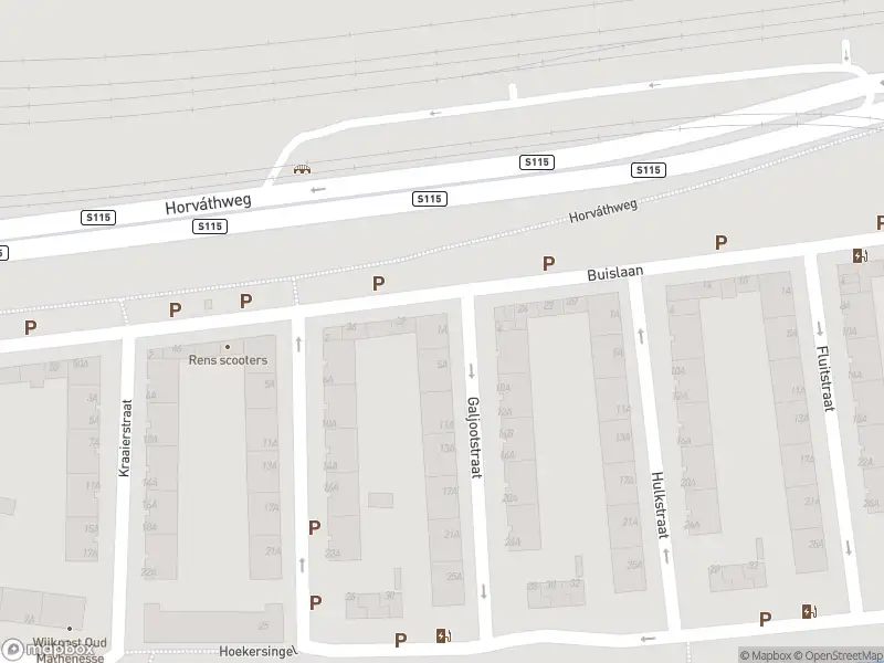 Ambulance met gepaste spoed naar de Galjootstraat in Rotterdam