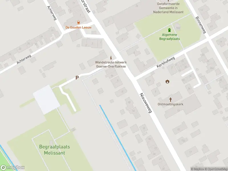 Ambulance met grote spoed naar de Nieuweweg in Melissant