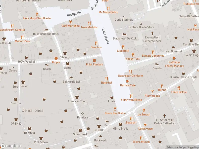 Brandweer met grote spoed naar de Grote Markt in Breda vanwege reanimatie