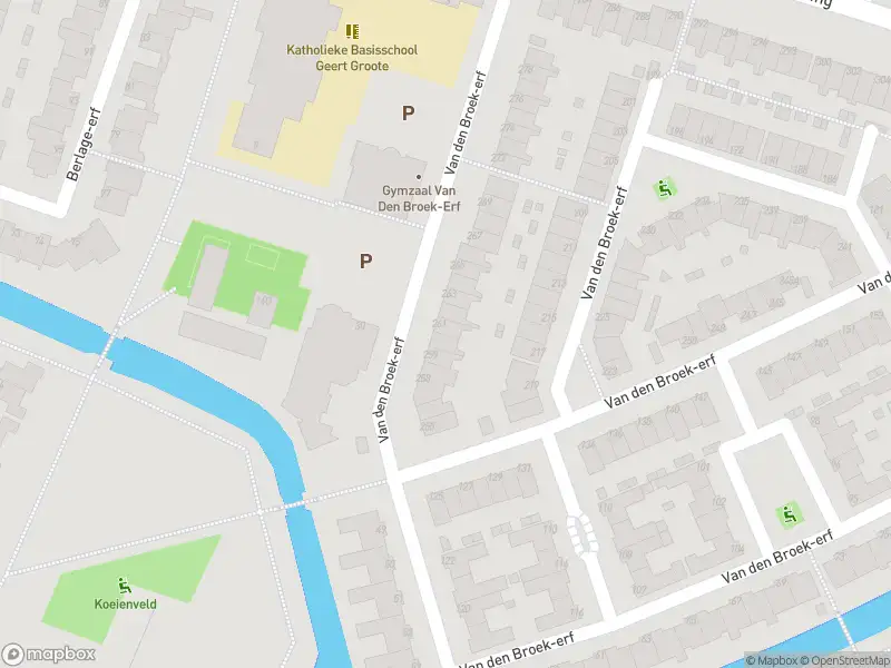 Ambulance met gepaste spoed naar de Van den Broek-erf in Dordrecht