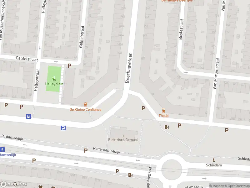 Ambulance met gepaste spoed naar de Boerhaaveplein in Schiedam