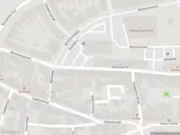 Brandweer met gepaste spoed naar de Wilhelminaveld in Bergen op Zoom