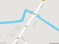 Politie met grote spoed naar de Ljouwerterdyk in Hallum vanwege ongeval met letsel