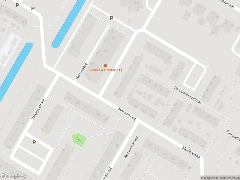 Ambulance met grote spoed naar de Molièreweg in Rotterdam