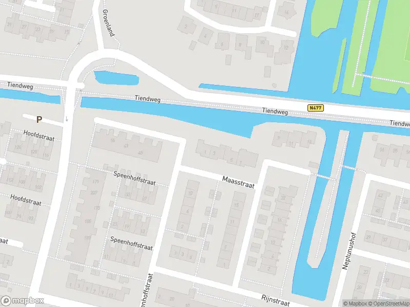 Ambulance met grote spoed naar de Maasstraat in Krimpen aan de Lek