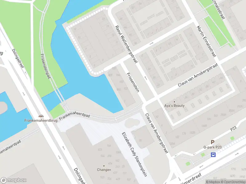 Ambulance met grote spoed naar de Frissenstein in Amsterdam